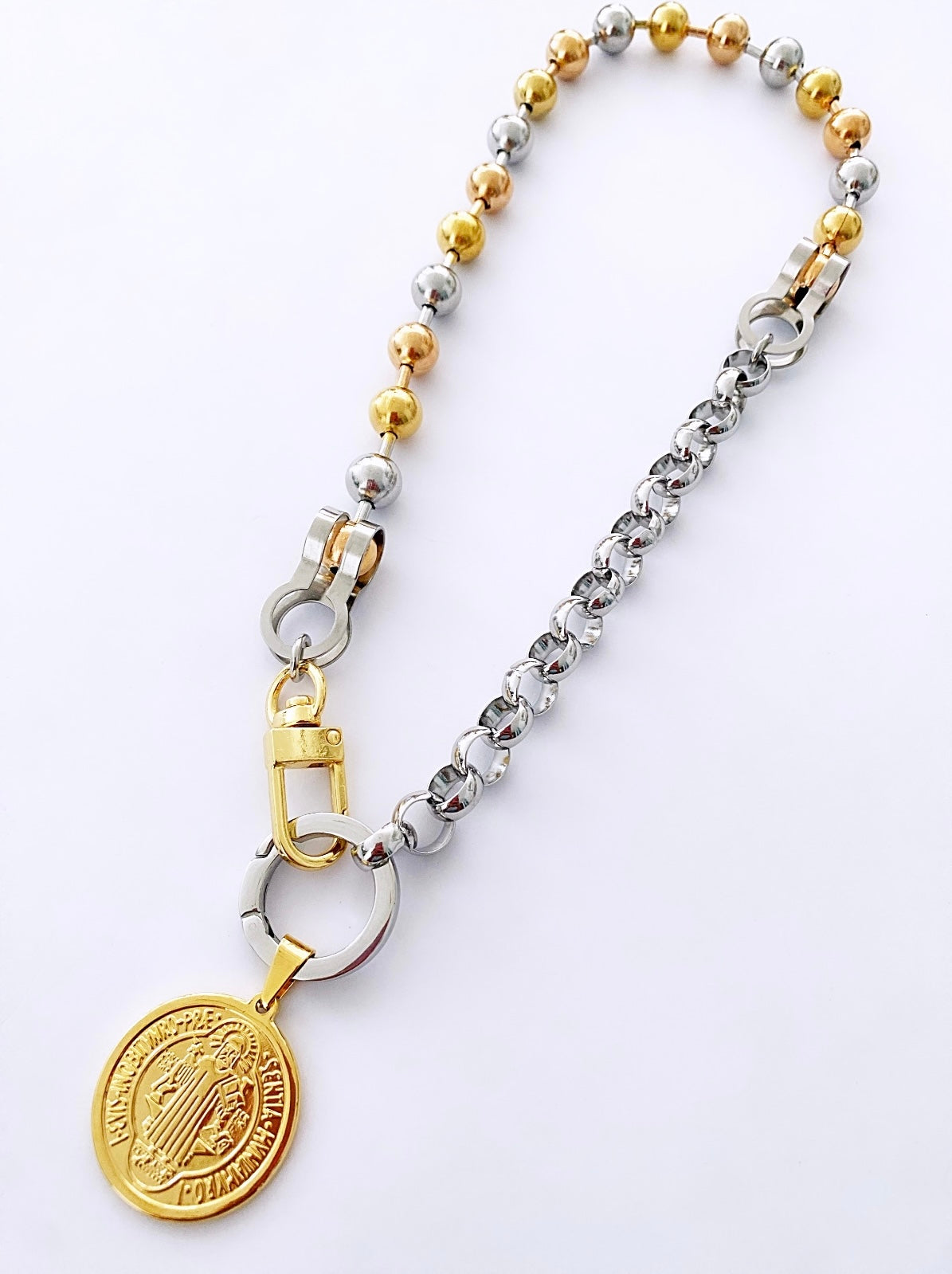San Benito 3 tones necklace