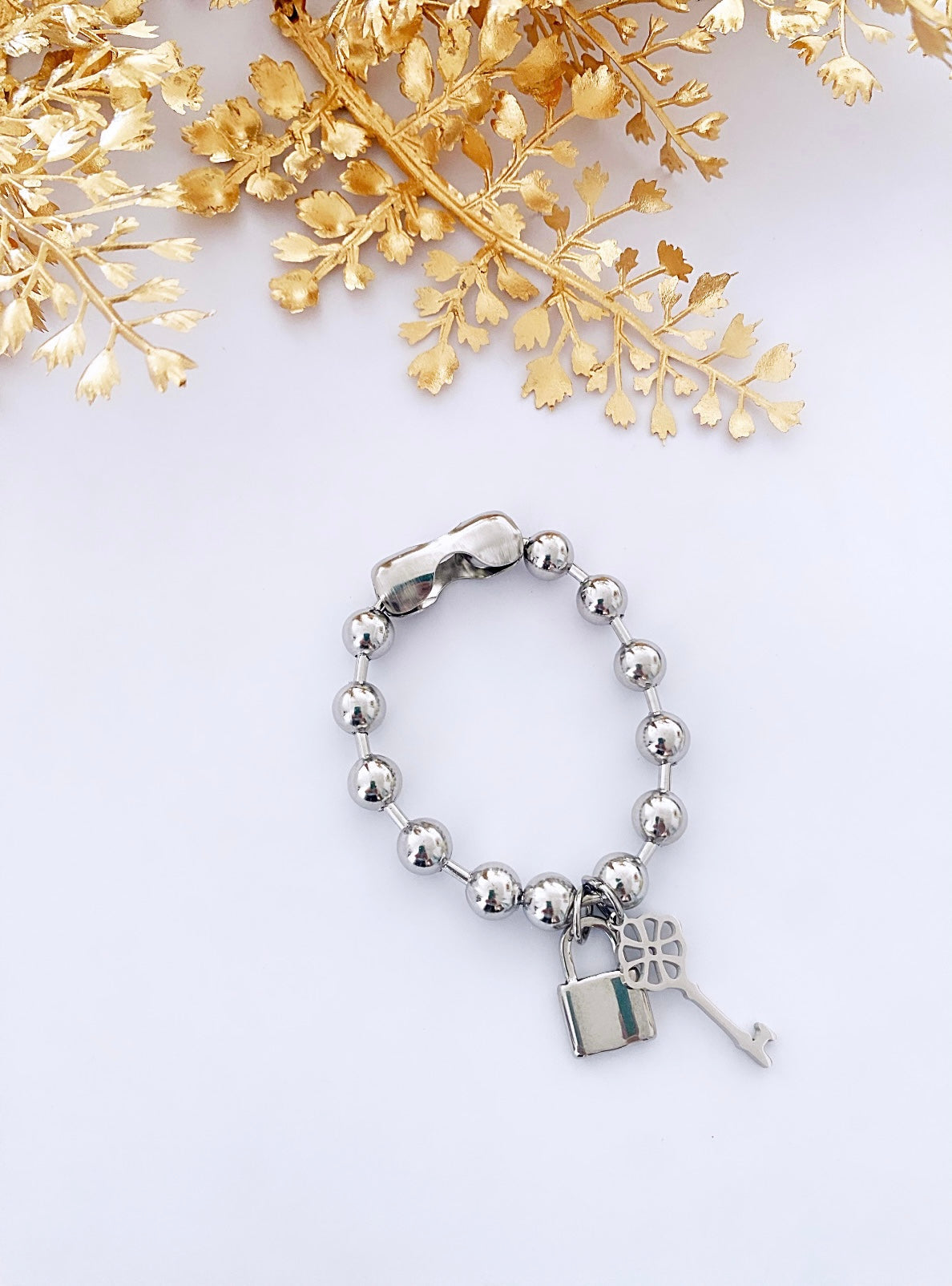 Ball chain bracelet