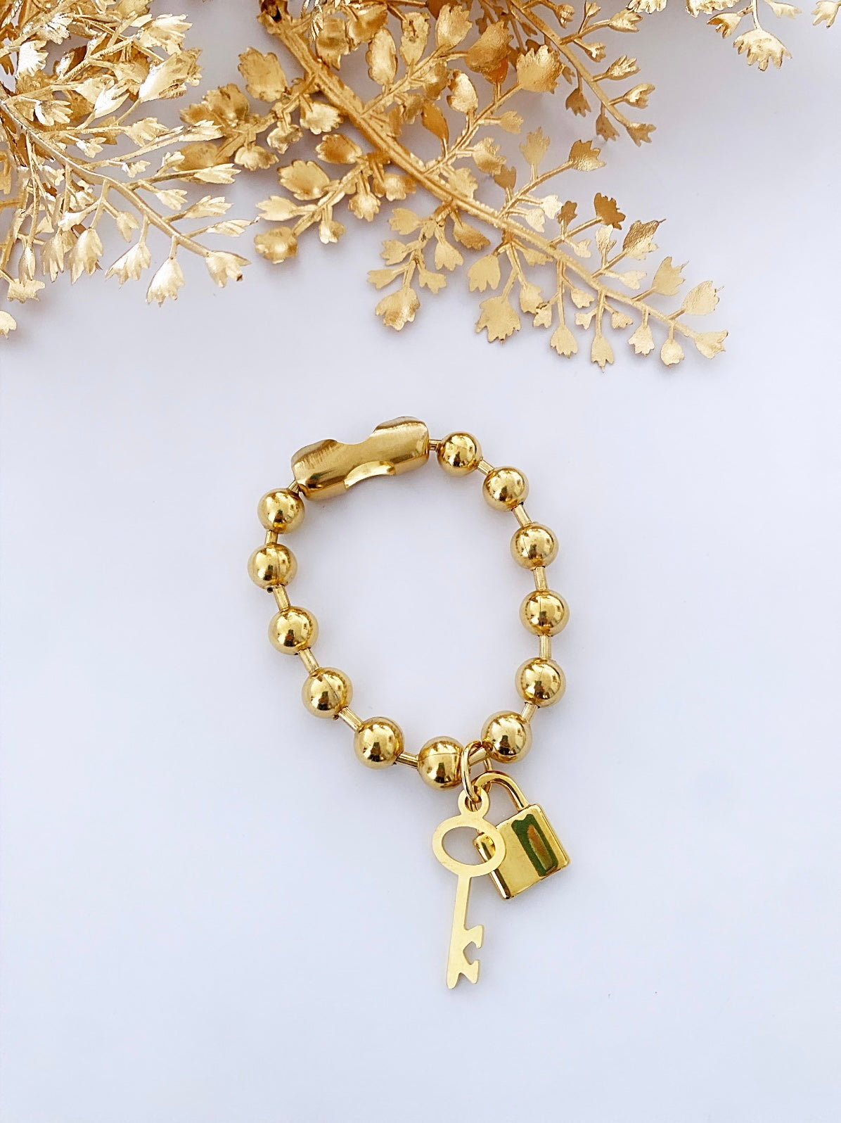Ball chain bracelet